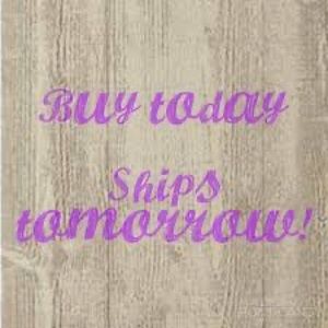 BUY TODAY, SHIPS TOMORROW 📦
